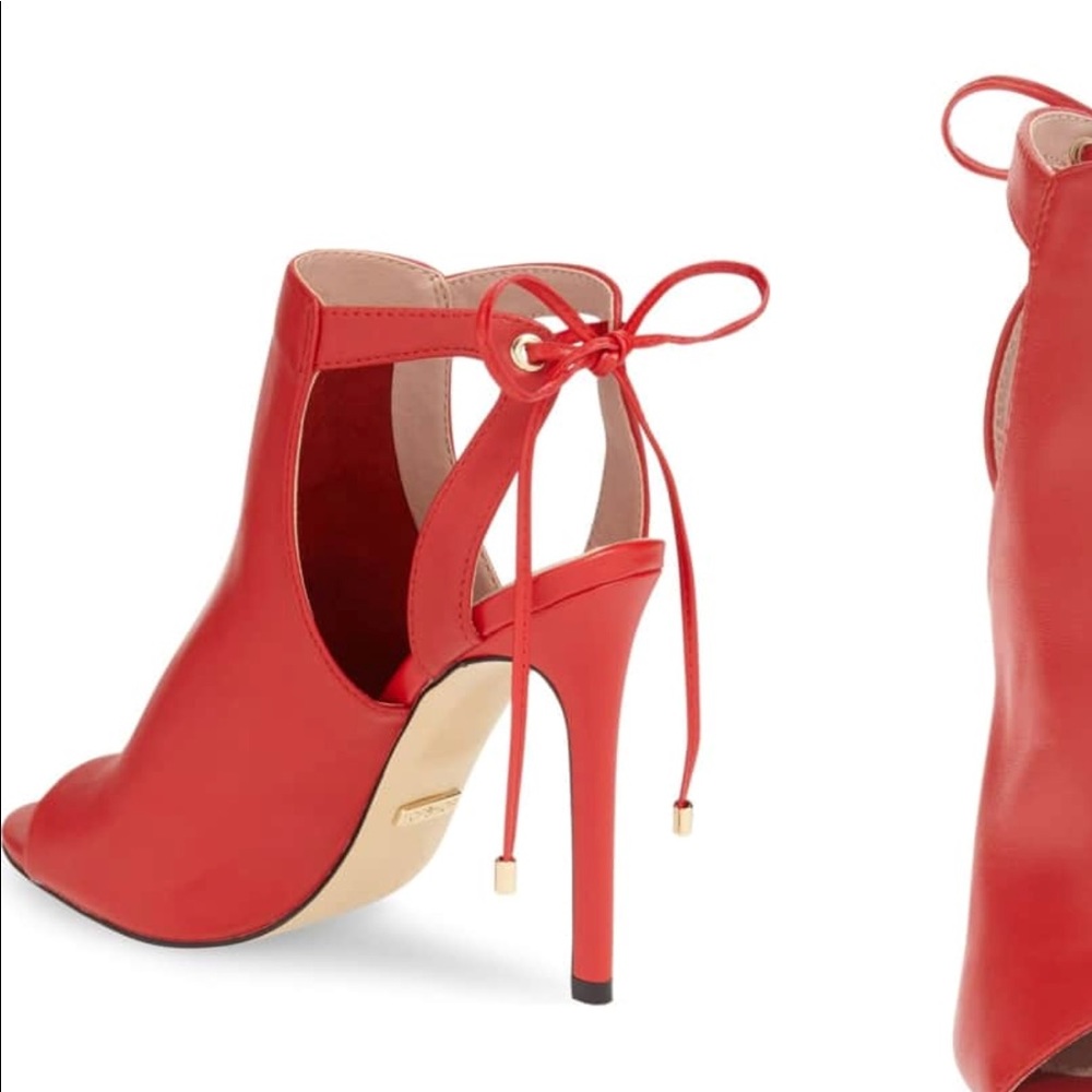 Topshop Randy Toe-Back Heels